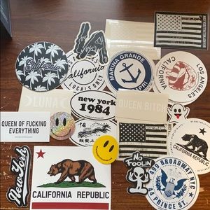 BRANDY MELVILLE STICKER BUNDLE
